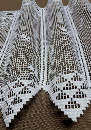 ZAZDROSTKA ŻAKARDOWA PANELOWA WYSOKOSC 90 CM