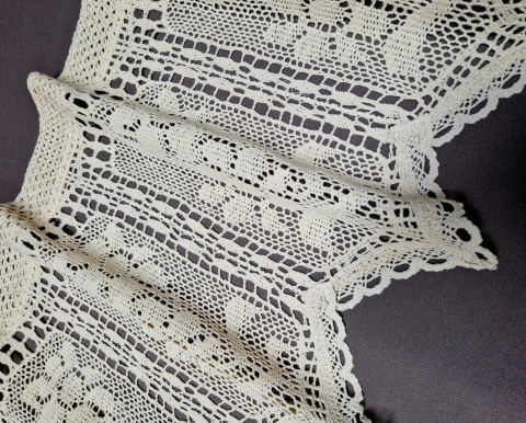ZAZDROSTKI BOHO SZYDEŁKOWE ECRU WYSOKOŚC 60 CM ZAZDROSTKI BOHO SZYDEŁKOWE ECRU WYSOKOŚC 60 CM