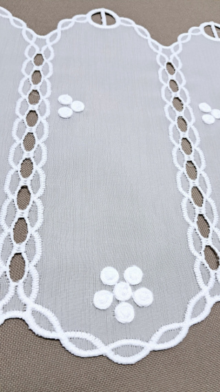 ZAZDROSTKA PANELOWA Z WOALU WYSOKOŚĆ 30 CM
