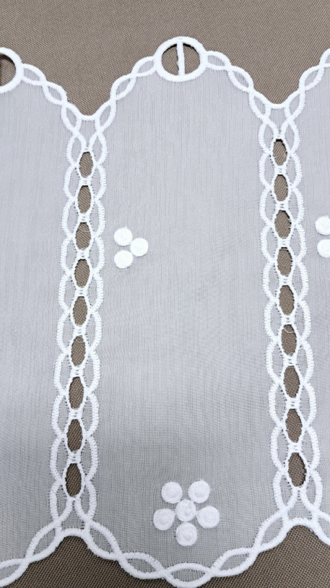 ZAZDROSTKA PANELOWA Z WOALU WYSOKOŚĆ 30 CM