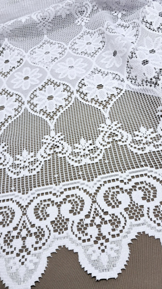 FIRANA ŻAKARD Z WZOREM U DOŁU WYSOKOŚĆ 140 CM