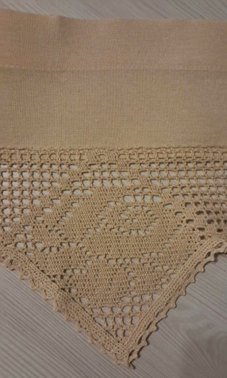 GOTOWA ZAZDROSTKA 30 X 70 CM BEŻOWA