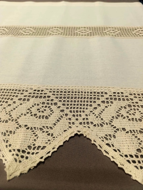 GOTOWA ZAZDROSTKA 50 X 100 CM BEŻOWA