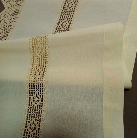 GOTOWA ZAZDROSTKA 50 X 100 CM BEŻOWA