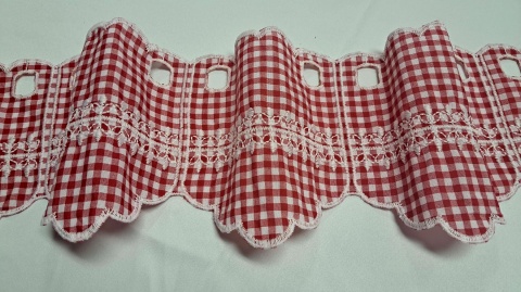 ZAZDROSTKA CZERWONA KRATECZKA WYSOKOŚĆ 17 CM