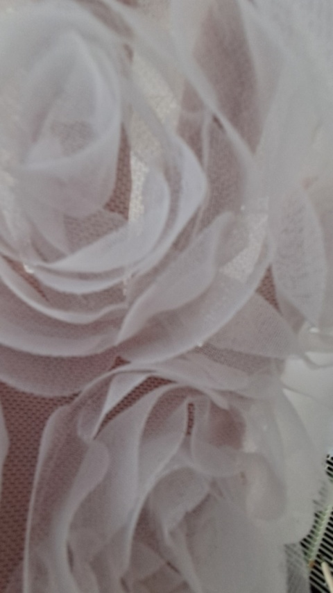 FIRANA GOTOWA RÓŻE 3D ROSES 160X400 WYCIĘTA W ŁUK