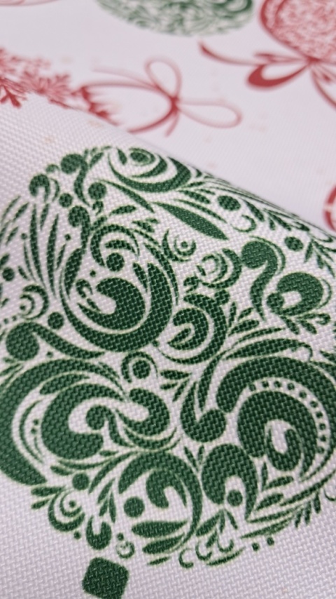 TKANINA DEKORACYJNA W BOMBKI