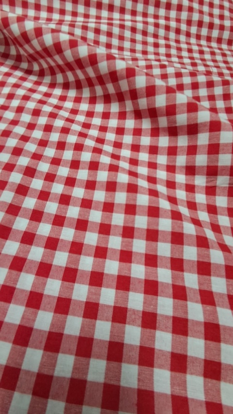 TKANINA KRATECZKA CZERWONA