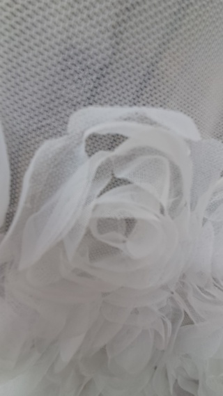 FIRANA GOTOWA RÓŻE 3D ROSES 160X350 PROSTA