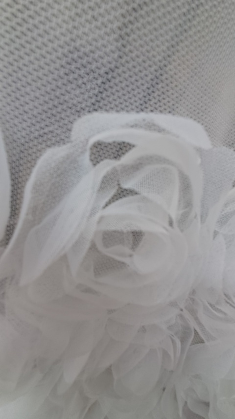 FIRANA GOTOWA RÓŻE 3D ROSES 160X350 PROSTA