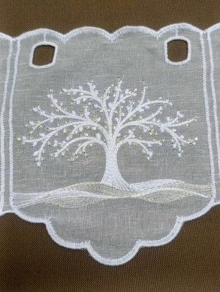 ZAZDROSTKA HAFTOWANE DRZEWKO SZCZĘŚCIA 17 CM