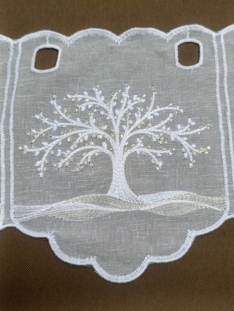 ZAZDROSTKA HAFTOWANE DRZEWKO SZCZĘŚCIA 17 CM