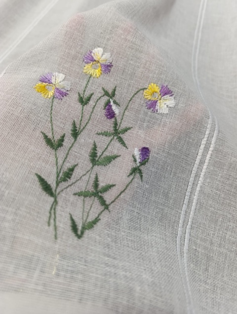 ZAZDROSTKA HAFTOWANE BRATKI WYSOKOŚĆ 90 CM