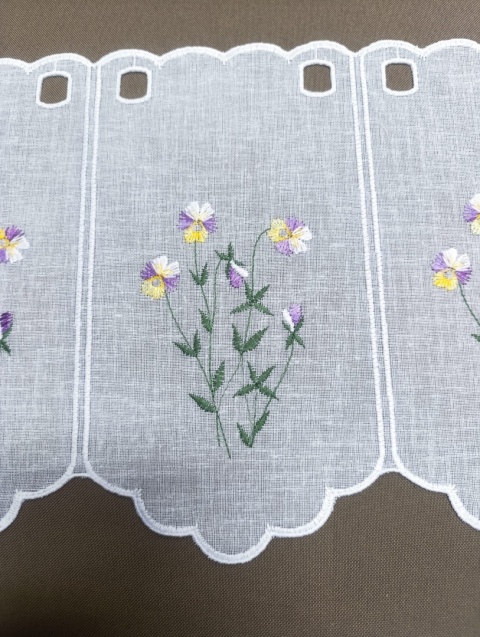 ZAZDROSTKA HAFTOWANE BRATKI WYSOKOŚĆ 30 CM