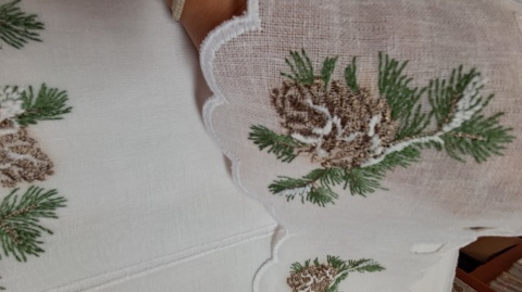 ZAZDROSTKA LEŚNE SZYSZKI WYSOKOŚĆ 30 CM