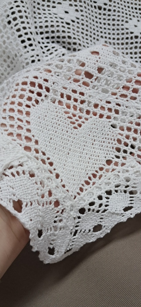 ZAZDROSTKA NICIANA SZYDEŁKOWA BIAŁA WYSOKOŚĆ 35 cm