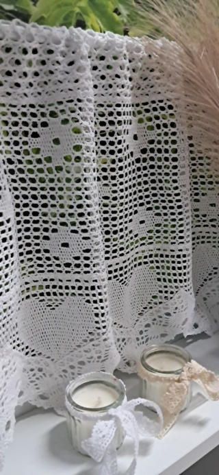 ZAZDROSTKA NICIANA SZYDEŁKOWA BIAŁA WYSOKOŚĆ 35 cm