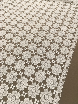 GIPIURA OBRUSOWA NA METRY KOLOR ECRU SZEROKOŚĆ 150 CM