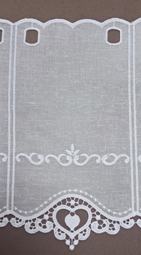 ZAZDROSTKA BATYST PANELOWA WYKOŃCZONA SERCEM Z GIPIURY WYSOKOSĆ 30 CMCM