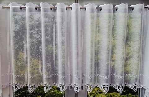 ZAZDROSTKA BATYST PANELOWA WYKOŃCZONA SERCEM Z GIPIURY WYSOKOSĆ 60 CMCM