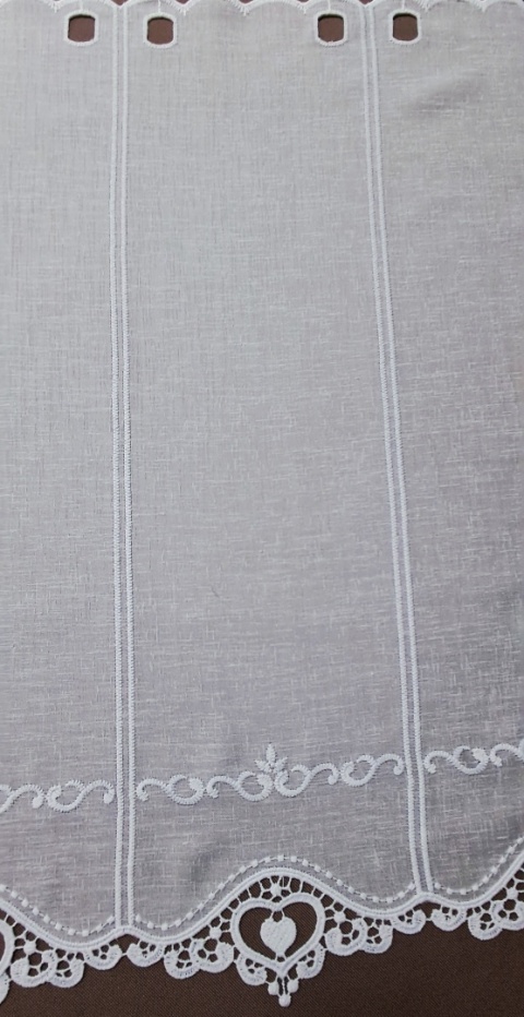 ZAZDROSTKA BATYST PANELOWA WYKOŃCZONA SERCEM Z GIPIURY WYSOKOSĆ 60 CMCM