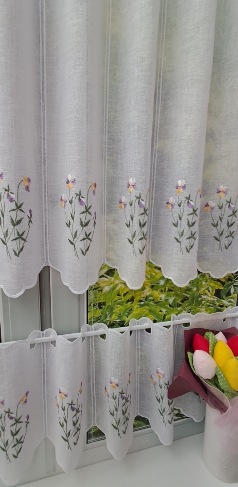 ZAZDROSTKA HAFTOWANE BRATKI WYSOKOŚĆ 90 CM