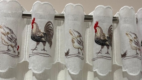 ZAZDROSTKA PANELOWA KOGUT KURA WYSOKOŚĆ 17 CM