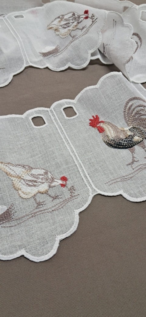 ZAZDROSTKA PANELOWA KOGUT KURA WYSOKOŚĆ 17 CM