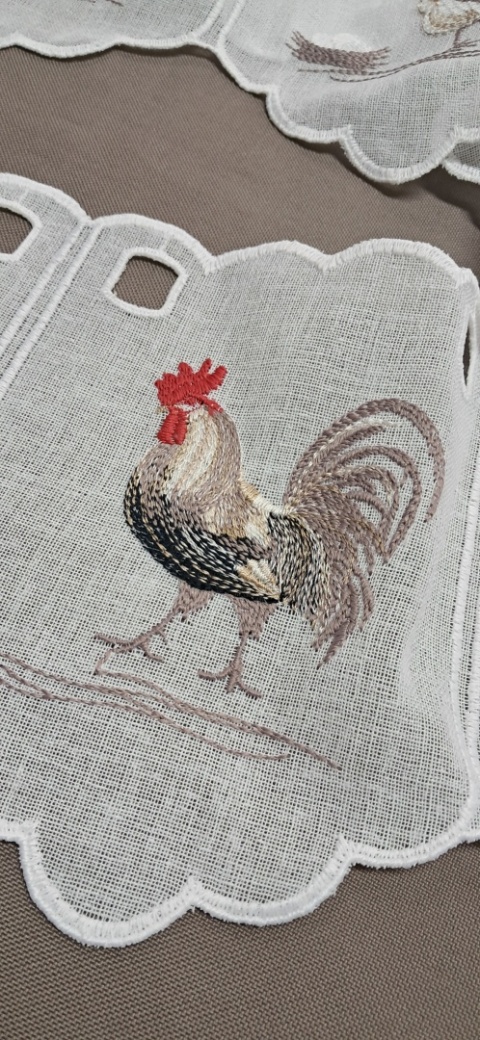 ZAZDROSTKA PANELOWA KOGUT KURA WYSOKOŚĆ 17 CM