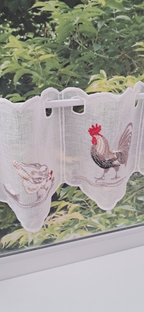 ZAZDROSTKA PANELOWA KOGUT KURA WYSOKOŚĆ 17 CM